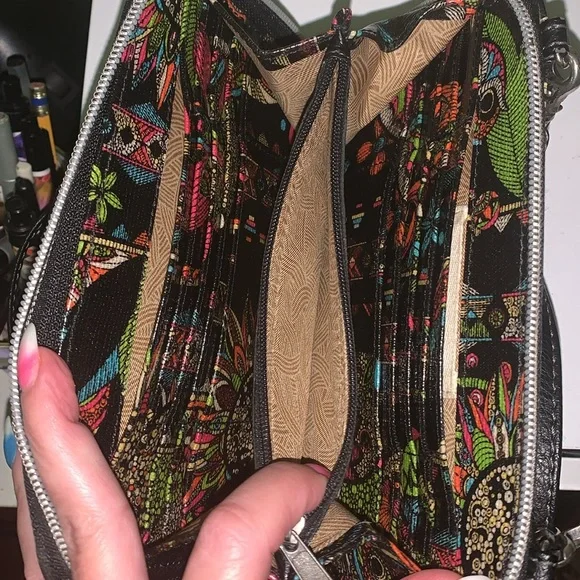 Sakroots vintage crossbody/wallet/phone holder nwot - Picture 6 of 7